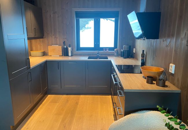 3-Bedroom Cabin, for holiday rentals, close to Geilo, with a fully equipped kitchen