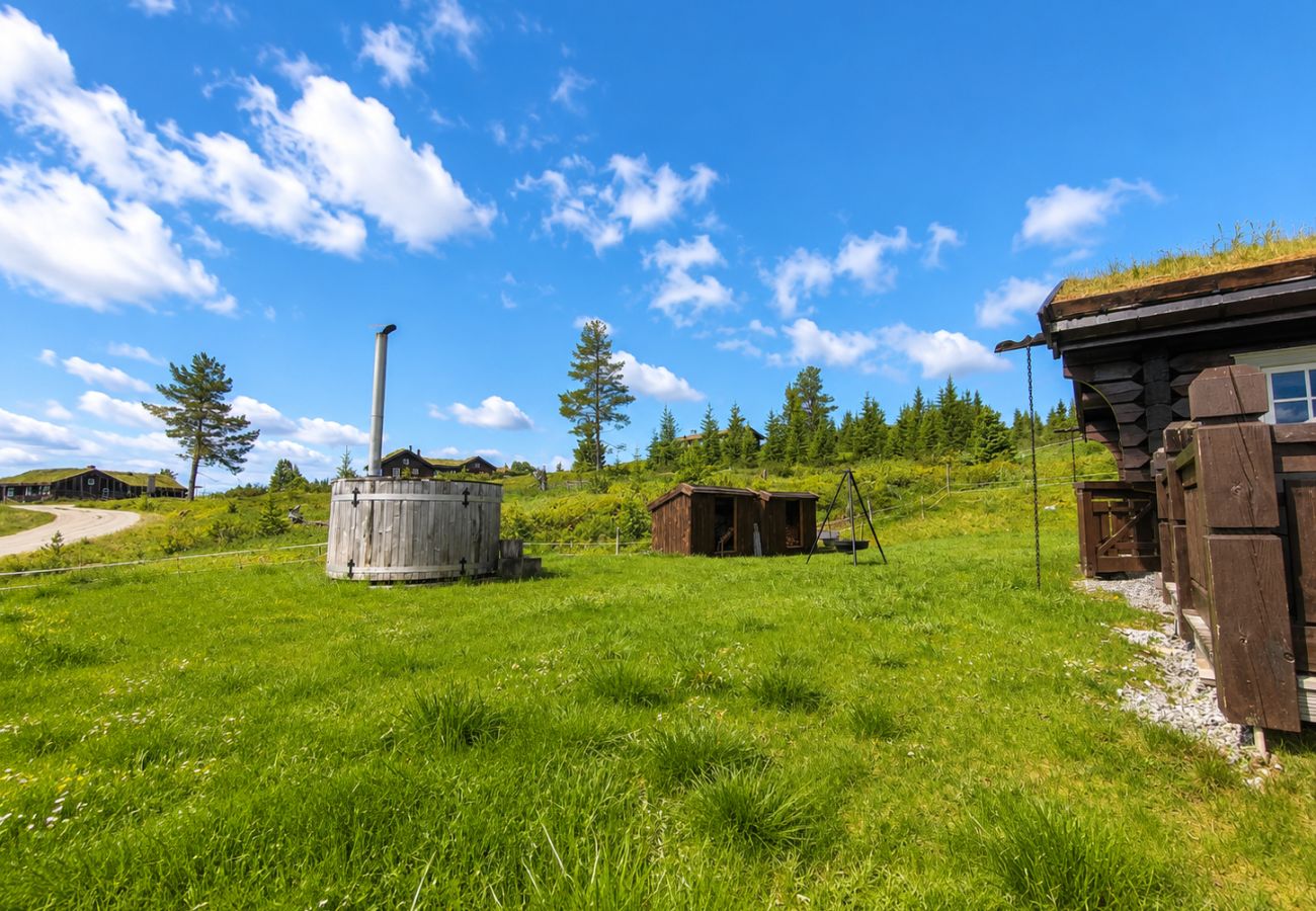 Cottage in Gol - Dream mountain cabin with jacuzzi and views