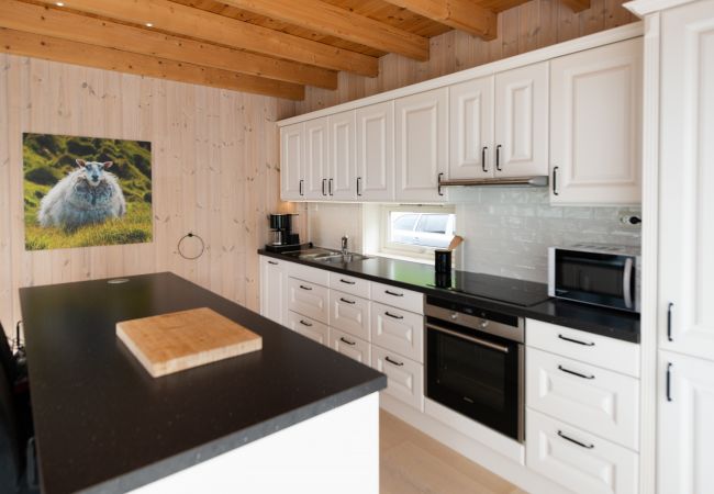 Cabin in Vestvågøy - Haukland beach panorama Cabin in Vestvågøy - Haukland beach panorama