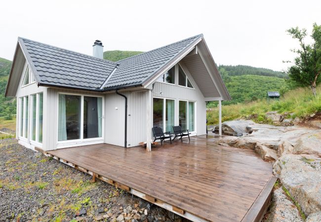 Cabin in Vestvågøy - Haukland beach panorama Cabin in Vestvågøy - Haukland beach panorama