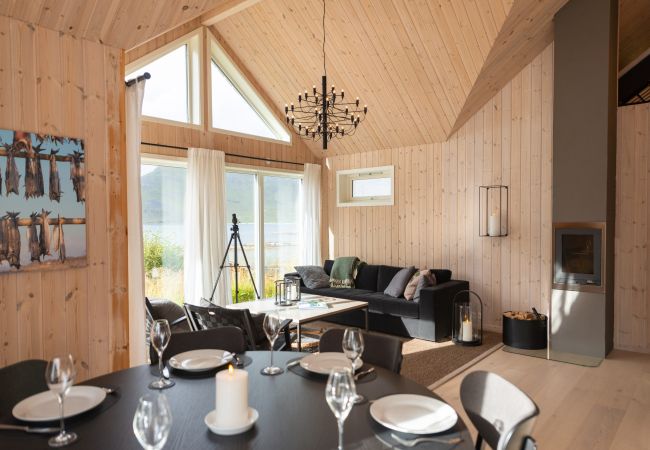 Cabin in Vestvågøy - Haukland beach panorama Cabin in Vestvågøy - Haukland beach panorama
