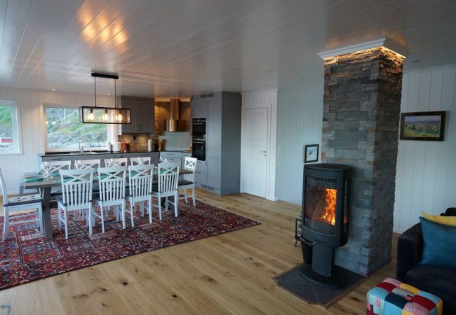 House in Moskenes - Lofoten panoramic luxury home with sauna