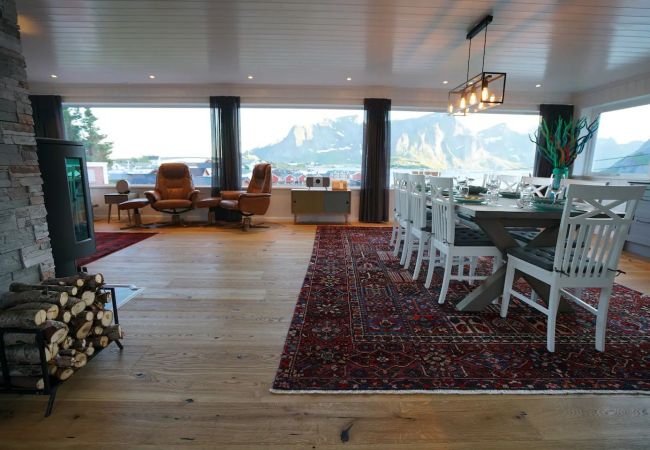 House in Moskenes - Lofoten panoramic luxury home with sauna