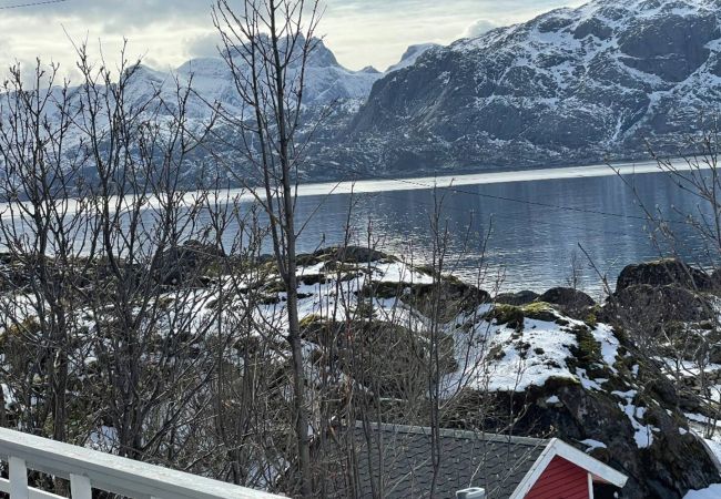 Cabin in Vestvågøy - Vettinghytta, close to the sea with amazing view. Cabin in Vestvågøy - Vettinghytta, close to the sea with amazing view.