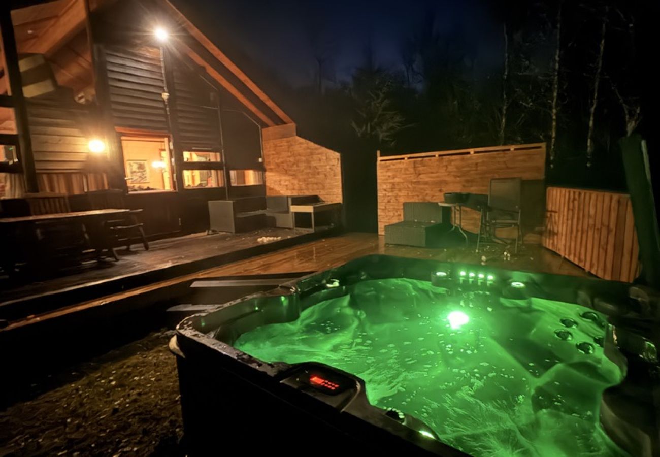 Cabin in Hol - Cozy cabin on Geilo with jacuzzi, 5 min to ski slopes