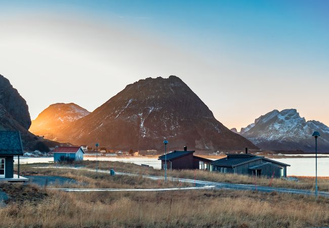 Cabin in Flakstad -  Væranes- Ny hytte med flott utsikt Cabin in Flakstad -  Væranes- Ny hytte med flott utsikt