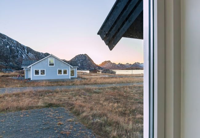 Cabin in Flakstad -  Væranes- Ny hytte med flott utsikt Cabin in Flakstad -  Væranes- Ny hytte med flott utsikt