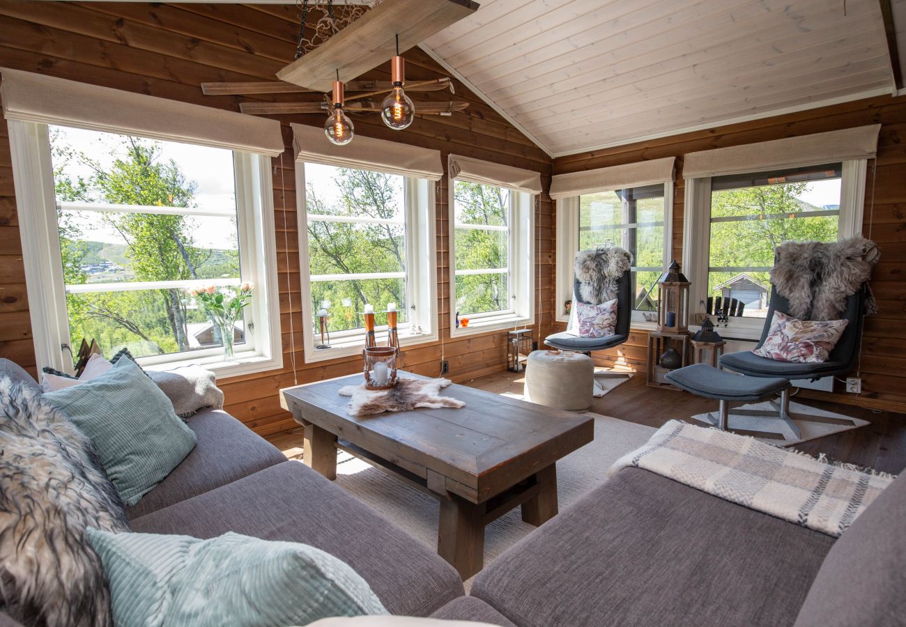 Cabin in Hol - Beautiful Mountain Cabin with great view in Geilo