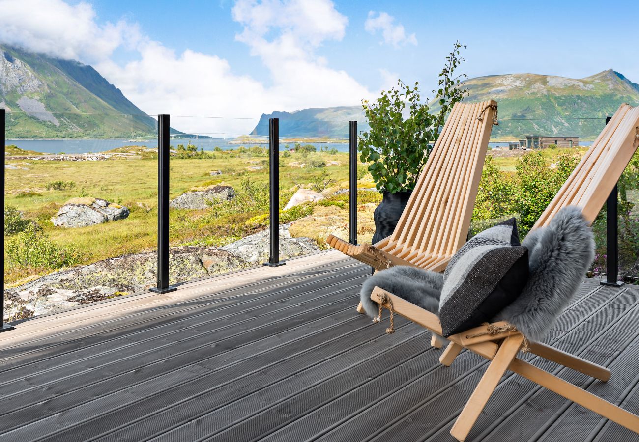 Cabin in Vågan - Lyngvær Luxury cabin with Sauna