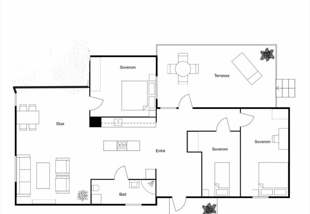 House in Tromsø - Stylish and spacious apartment in city center