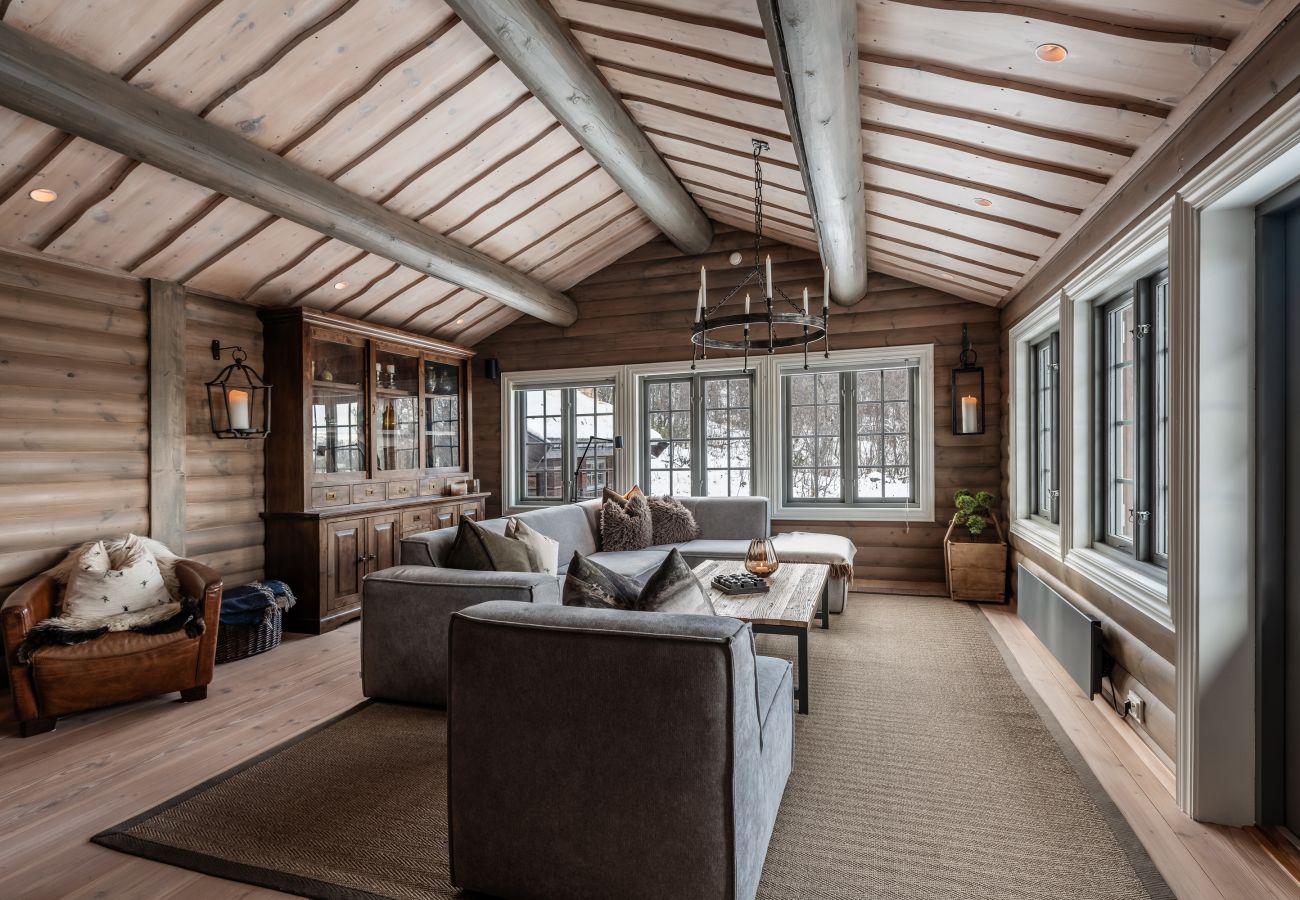 Cabin in Hol - Recently upgraded large beautiful cabin with fantastic views in Geilo