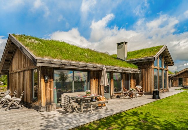 Cabin in Hol - Spacious, exclusive and modern cabin for rent in Kikut, Geilo