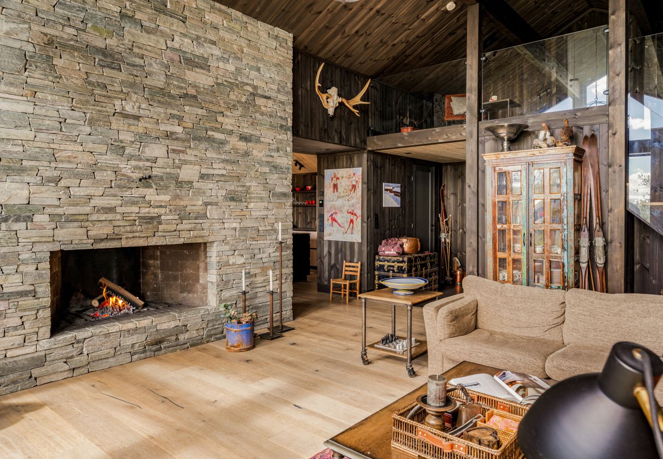 Cabin in Hol - Spacious, exclusive and modern cabin for rent in Kikut, Geilo