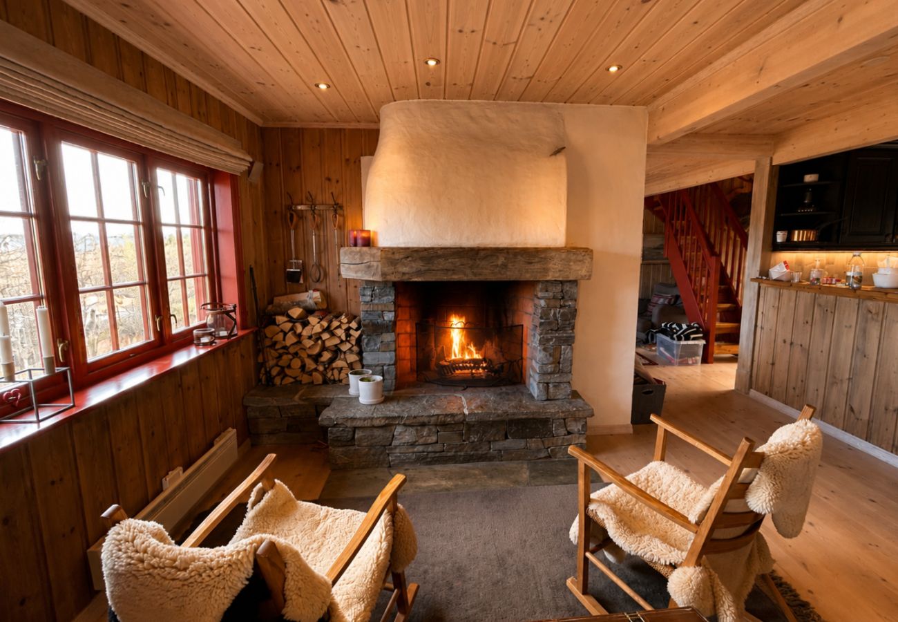 Cabin in Hol - Spacious cabin with beautiful Geilo views
