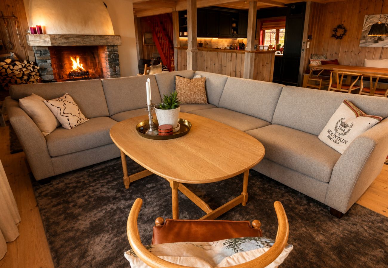 Cabin in Hol - Spacious cabin with beautiful Geilo views