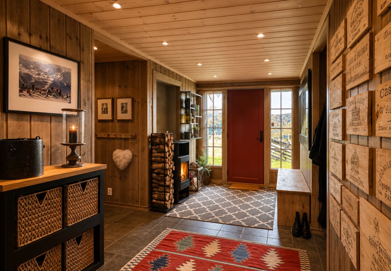 Cabin in Hol - Spacious cabin with beautiful Geilo views