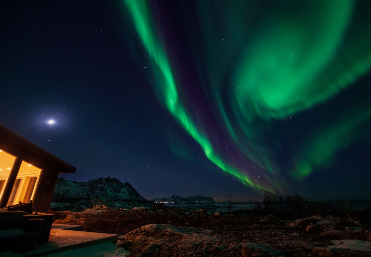 Cabin in Vågan - Fredheim, Northern Light Lodge