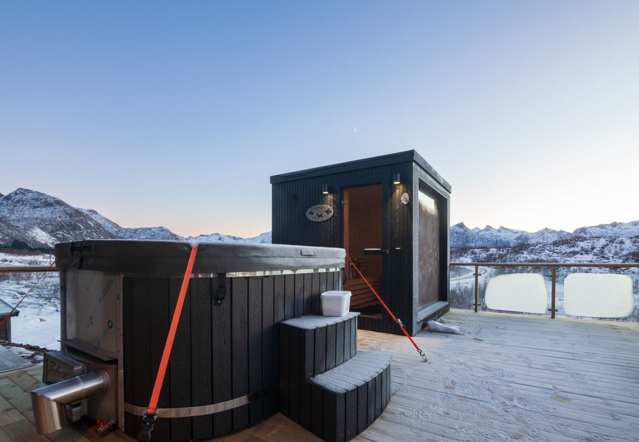 Cabin in Vågan - Fredheim, Northern Light Lodge