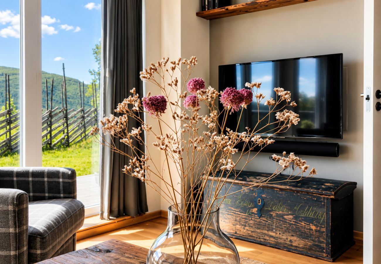 Apartment in Hol - In the heart of magical Geilo – modern apartment with sunny terrace and views