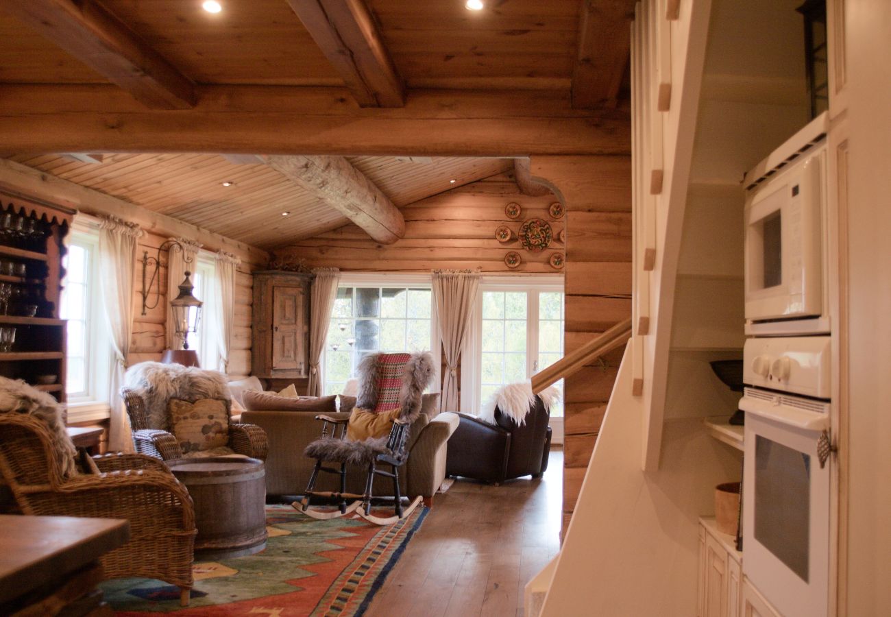 Cottage in Gol - Nydelig hyttetun på Torpoåsen