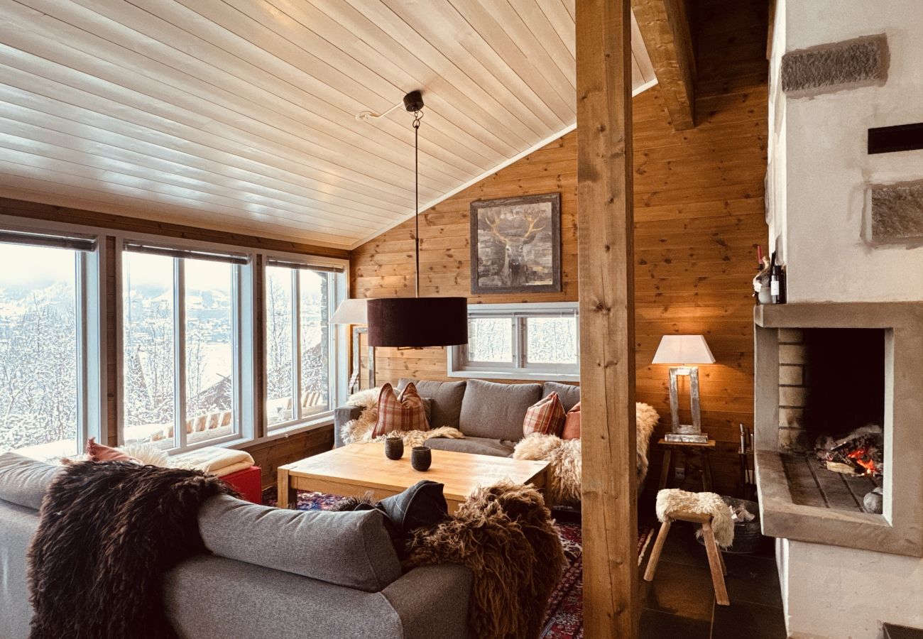 Cabin in Hol - Familiehytte med fantastisk beliggenhet i Vestlia