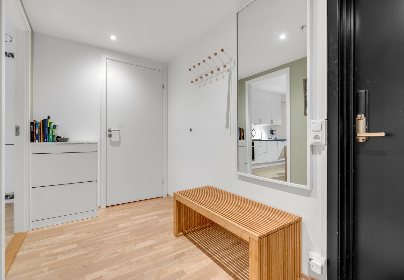 Apartment in Tromsø - Moderne sentral toppleilighet med utsikt til fjellheisen og Tromsdalstind