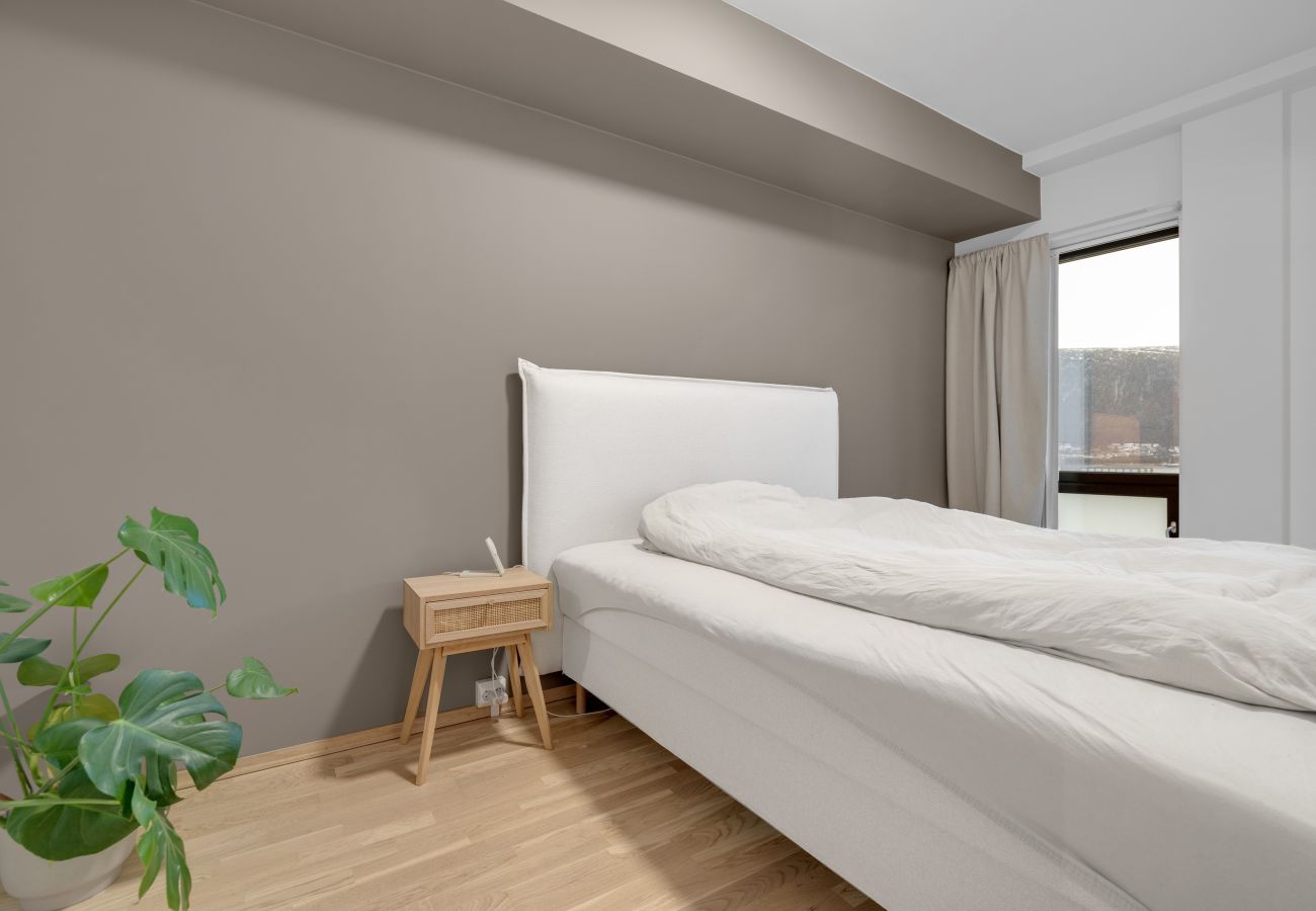 Apartment in Tromsø - Moderne sentral toppleilighet med utsikt til fjellheisen og Tromsdalstind