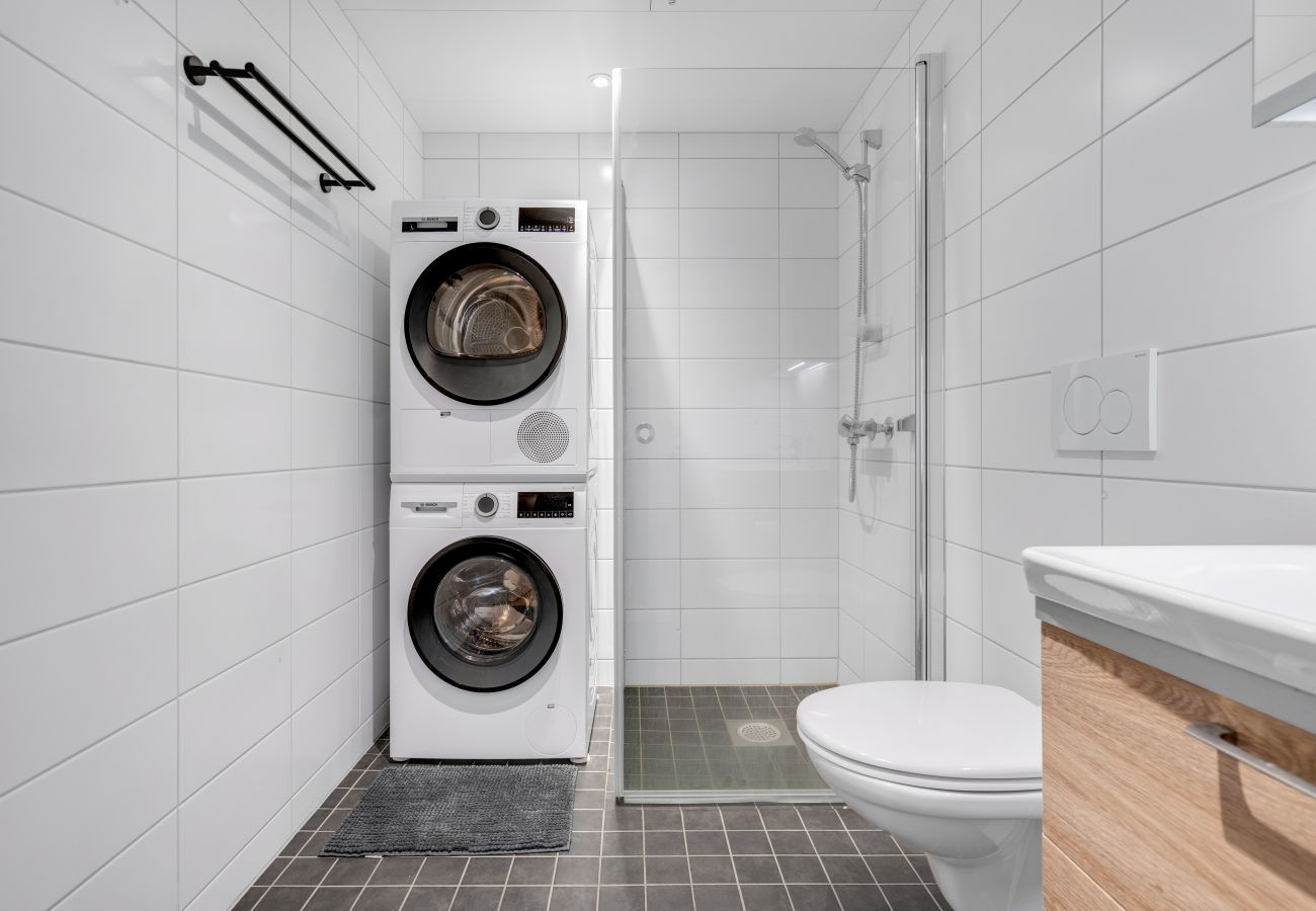 Apartment in Tromsø - Moderne sentral toppleilighet med utsikt til fjellheisen og Tromsdalstind