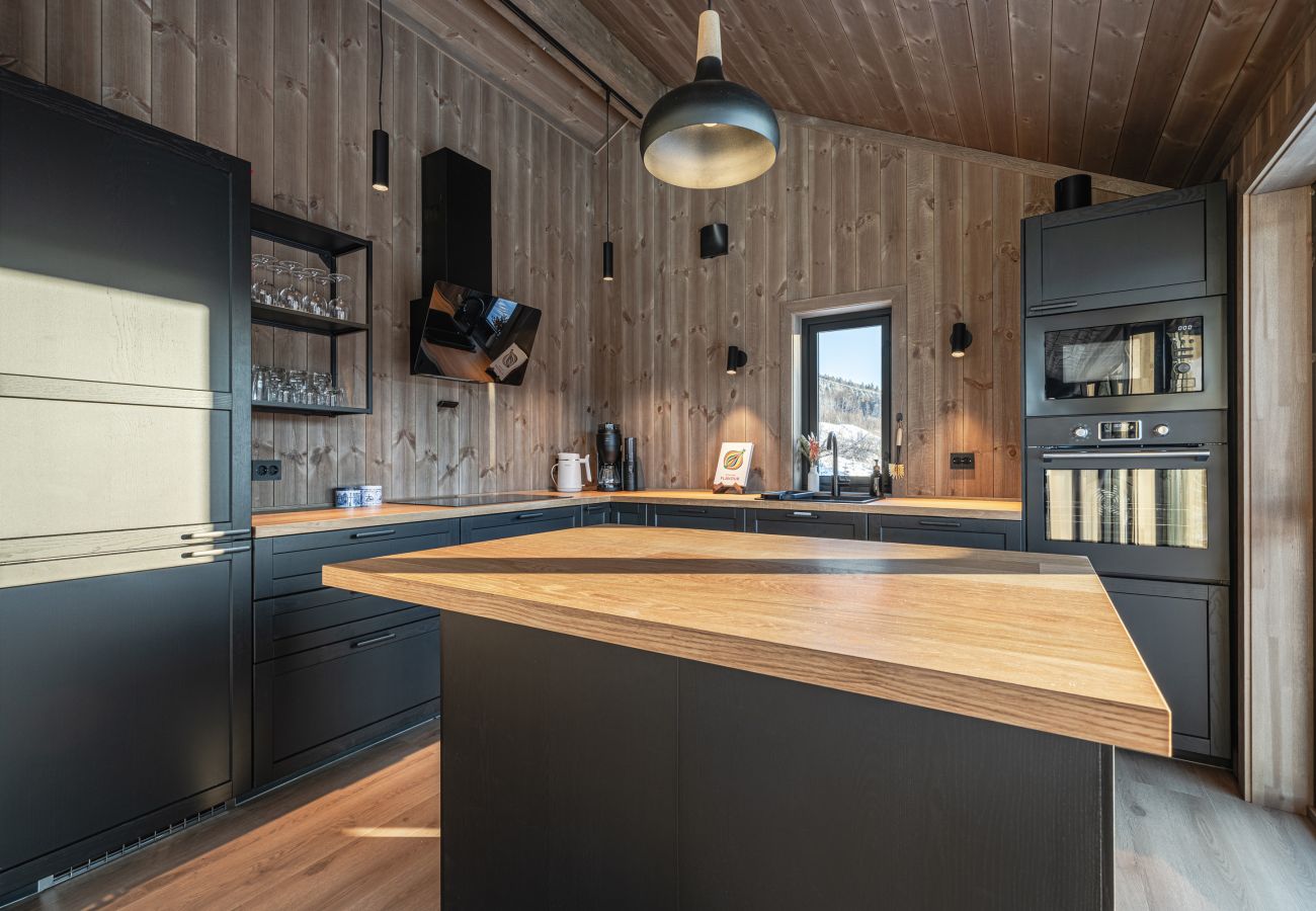 Cabin in Hol - New luxury cabin in Geilo with hot tub, mountain views & ski access
