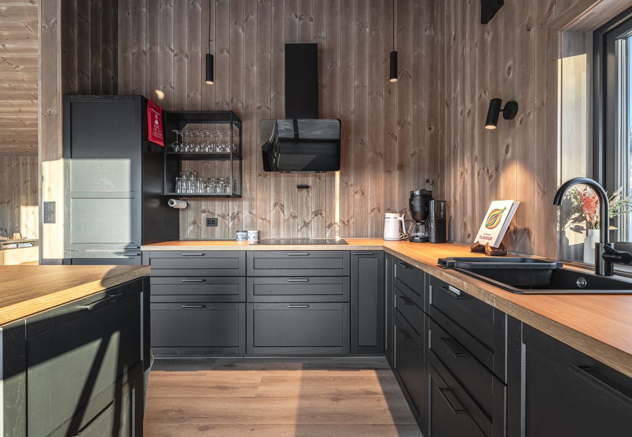 Cabin in Hol - New luxury cabin in Geilo with hot tub, mountain views & ski access