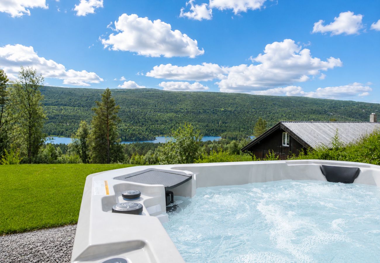 Cabin in Hol - New luxury cabin in Geilo with hot tub, mountain views & ski access