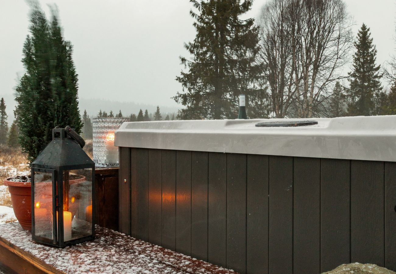Cottage in Gol - Solglimt, mountain cabin in Golsfjellet with jacuzzi