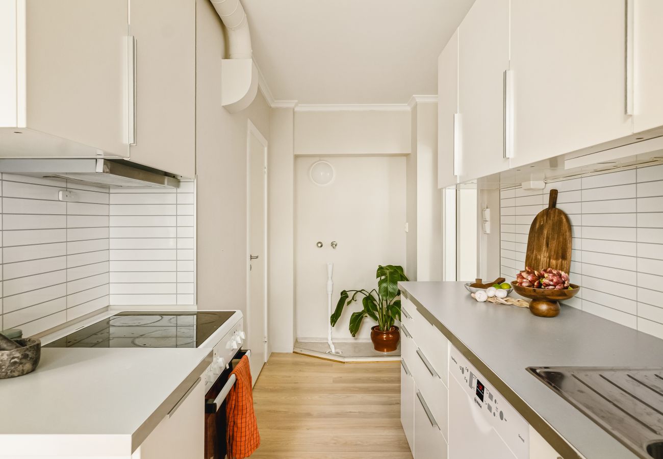 Apartment in Bergen - Moderne leilighet med sjøgløtt og balkong