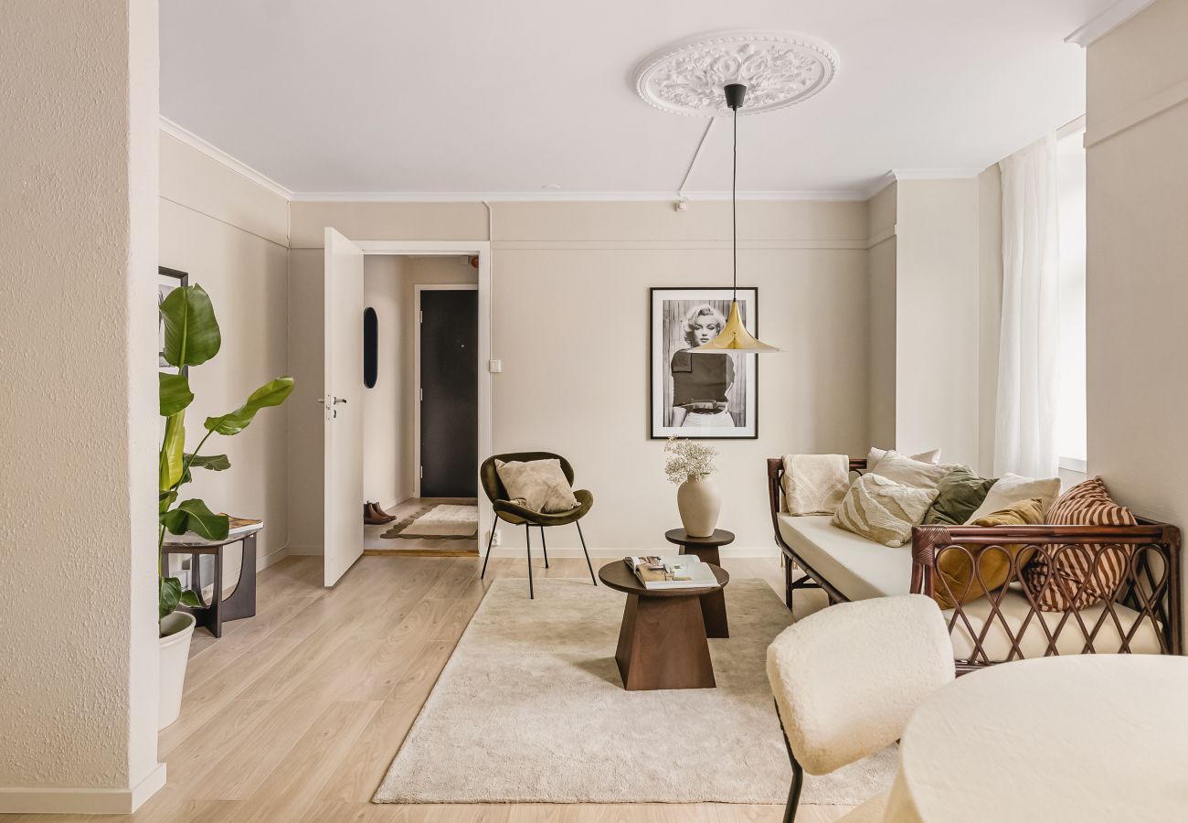 Apartment in Bergen - Moderne leilighet med sjøgløtt og balkong