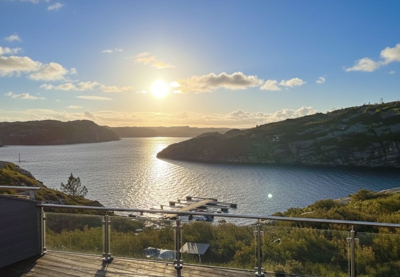 House in Bergen - Moderne rekkehus ved havgapet