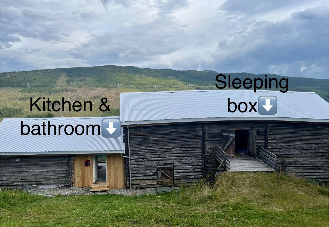 House in Ål - Architect designed sleeping box in barn