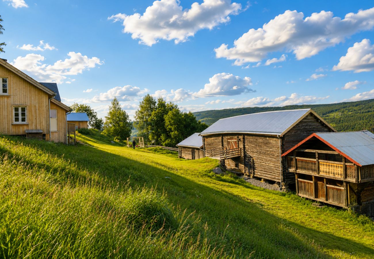House in Ål - Architect designed sleeping box in barn