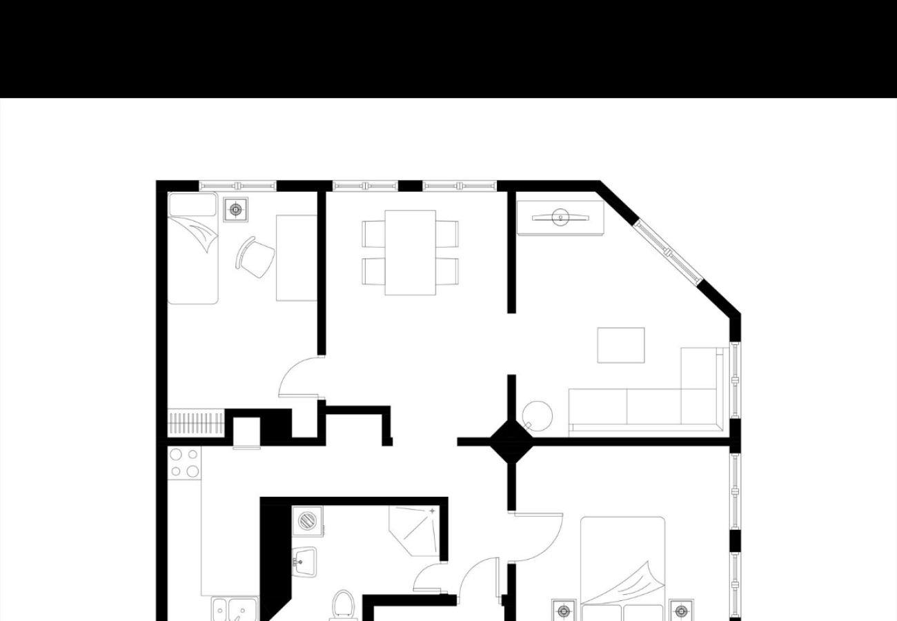 Apartment in Bergen - Central apartment close to Bryggen