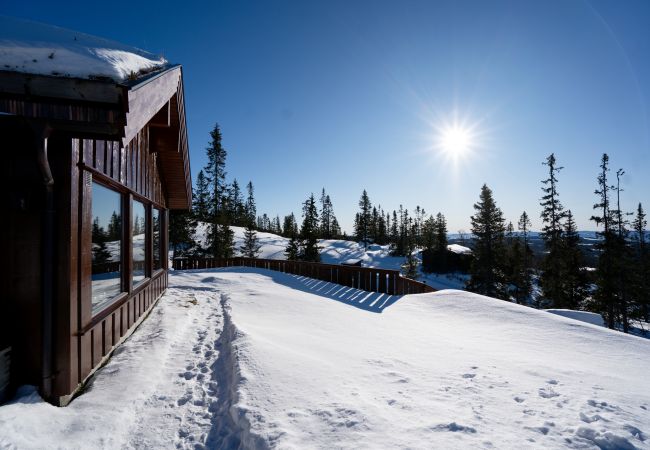 Cottage in Øyer - Spacious cabin in Hafjell with sauna, ski-inn-ski-out
