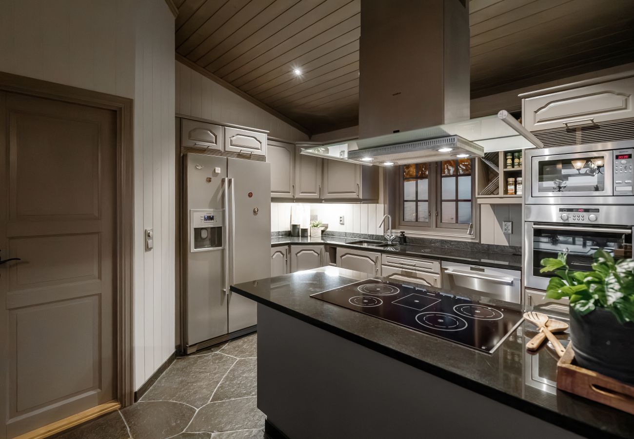 Cottage in Øyer - Spacious cabin in Hafjell with sauna, ski-inn-ski-out