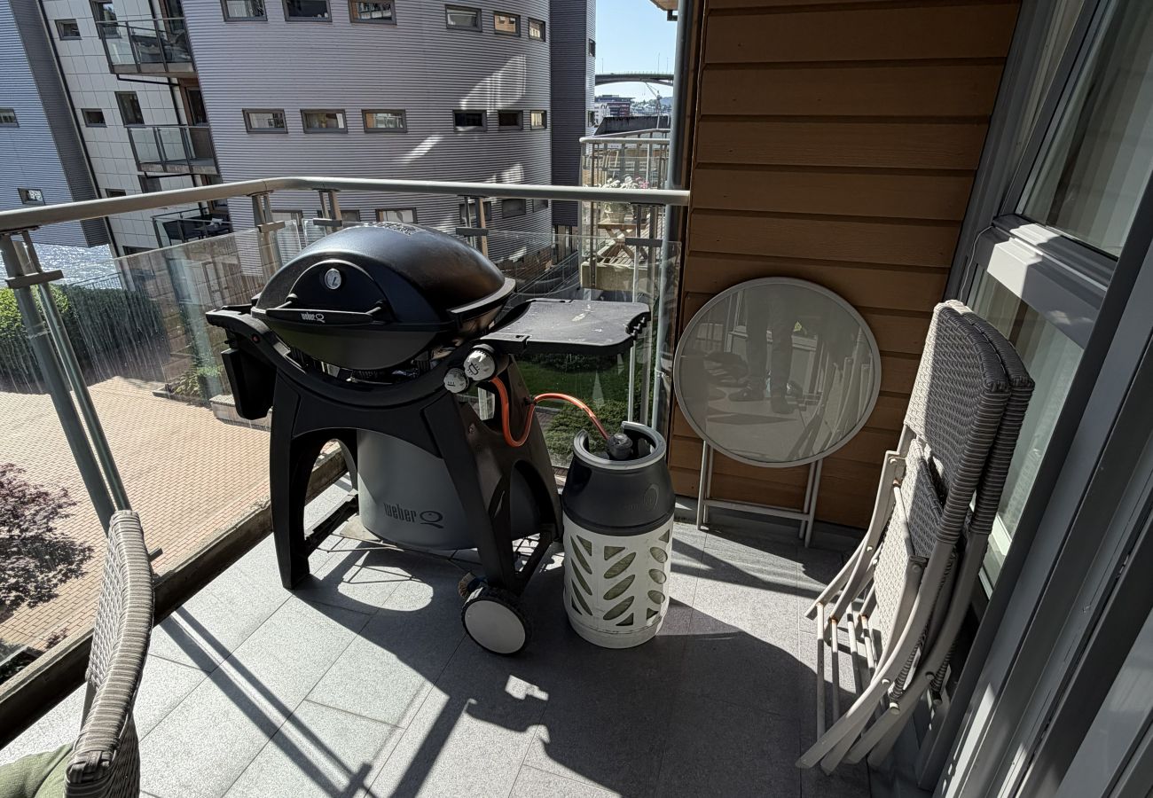 Apartment in Bergen - Modern apartment Møhlenpris with seaview