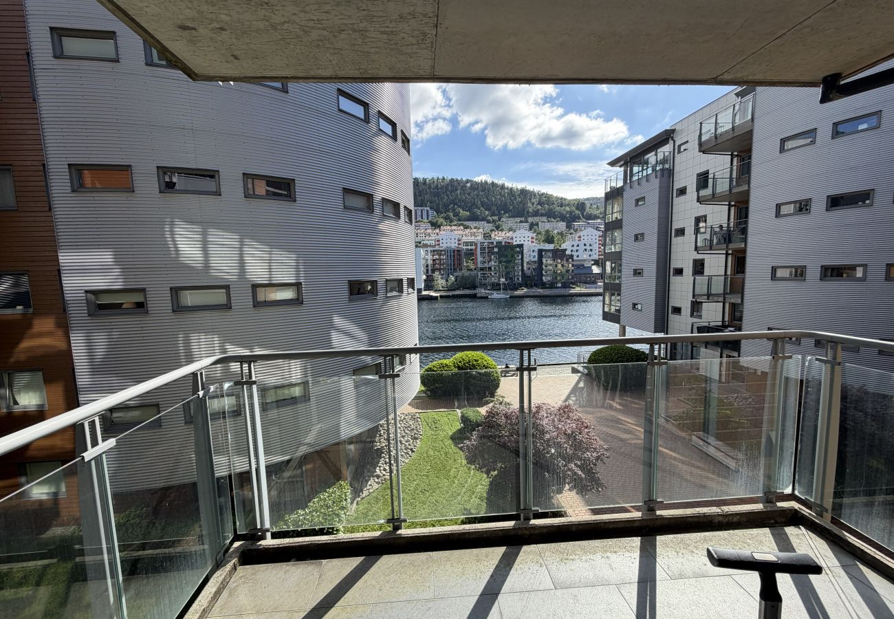 Apartment in Bergen - Modern apartment Møhlenpris with seaview