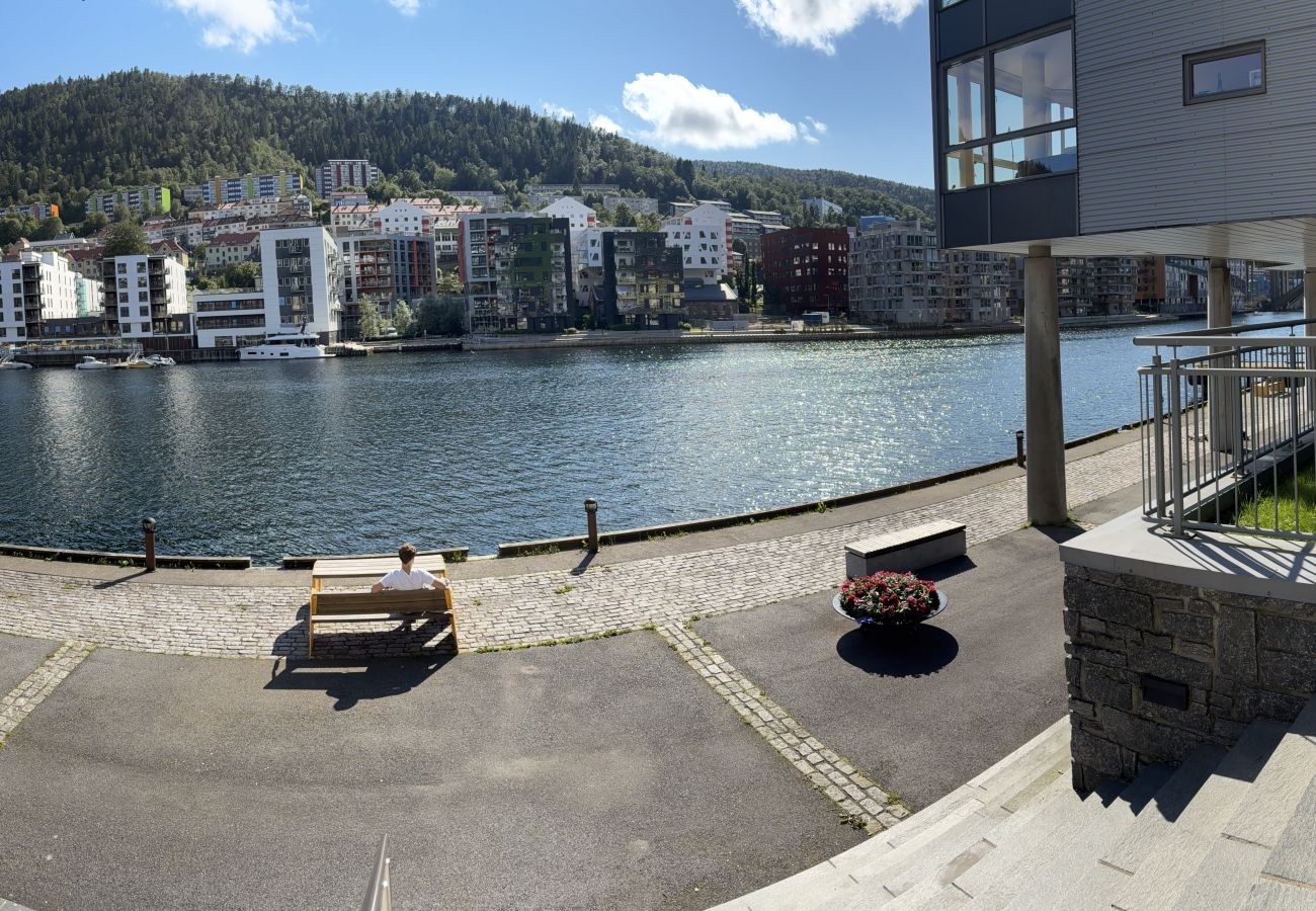 Apartment in Bergen - Modern apartment Møhlenpris with seaview