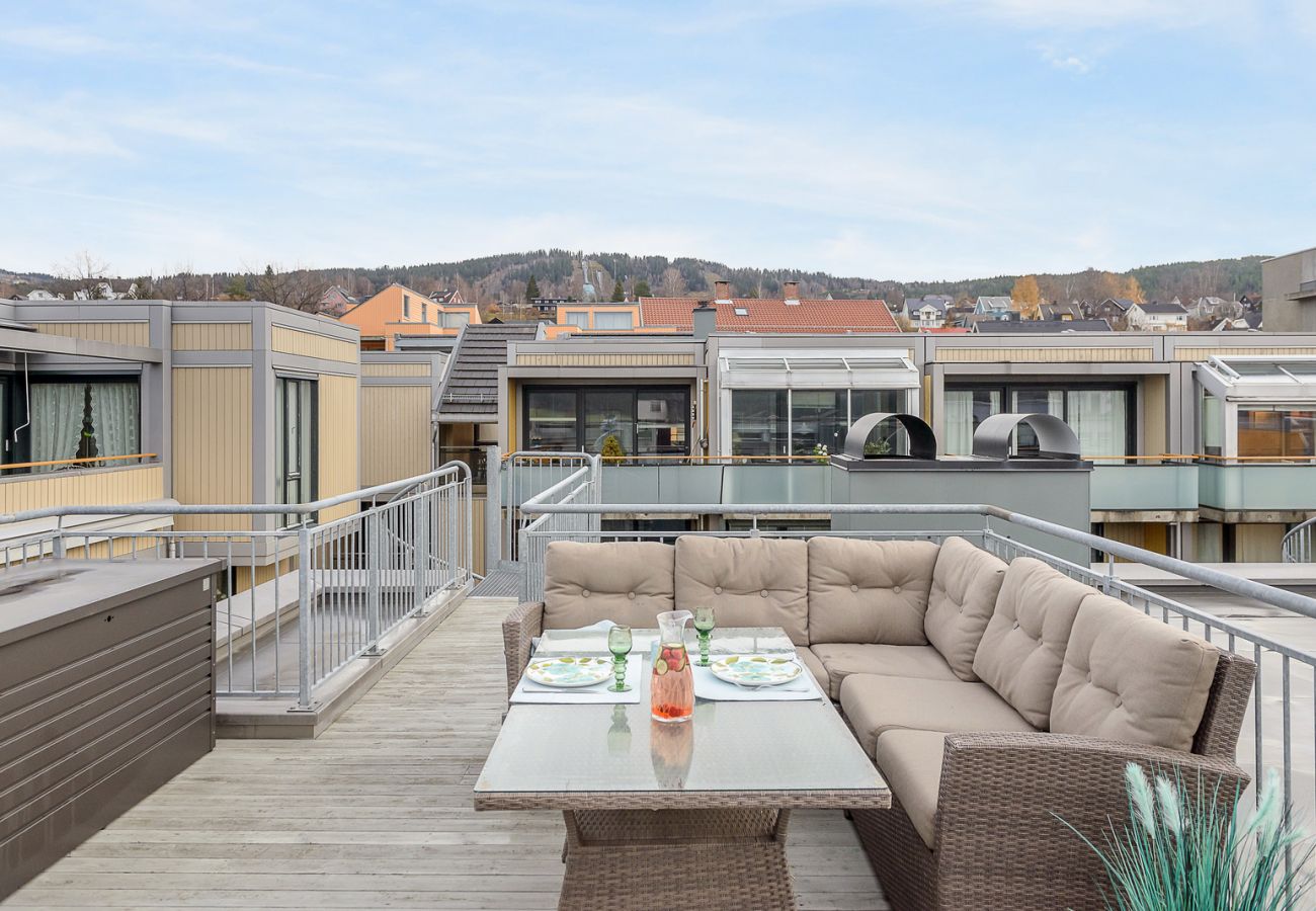 Apartment in Lillehammer - Top-floor apartment in the heart of Lillehammer