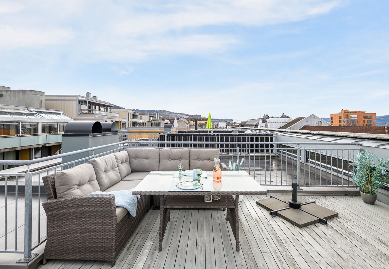 Apartment in Lillehammer - Top-floor apartment in the heart of Lillehammer