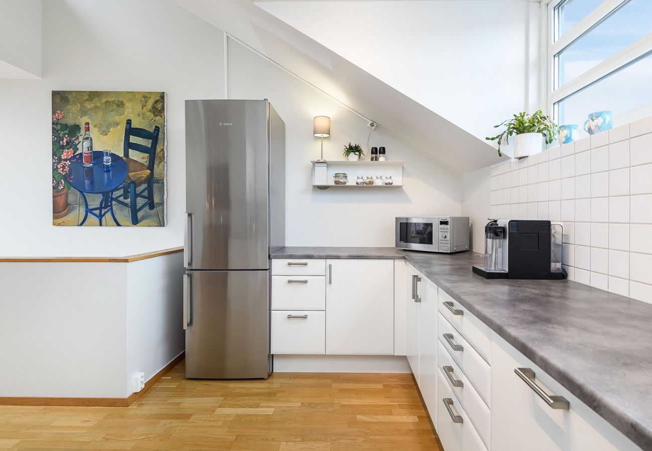 Apartment in Lillehammer - Top-floor apartment in the heart of Lillehammer