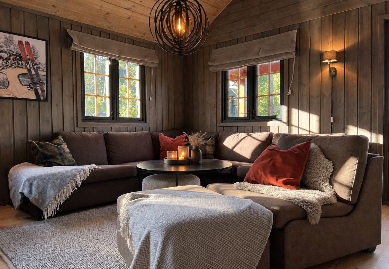 Cottage in Hol - Large family-friendly ski-in/ski-out cabin in Geilo