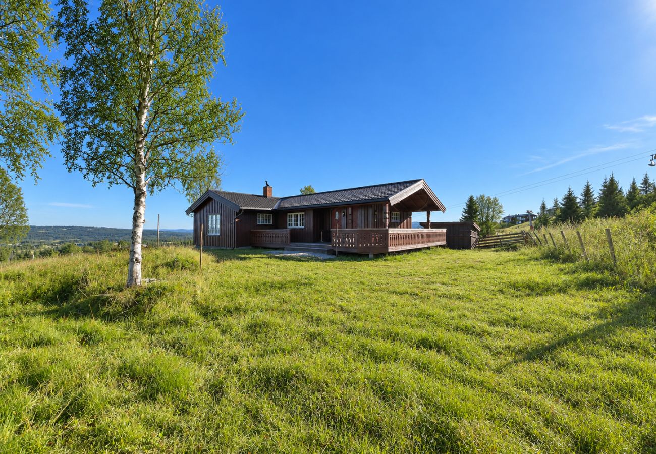 Cottage in Gol - Peaceful cabin with Sauna and ski in/ski out on Golsfjellet
