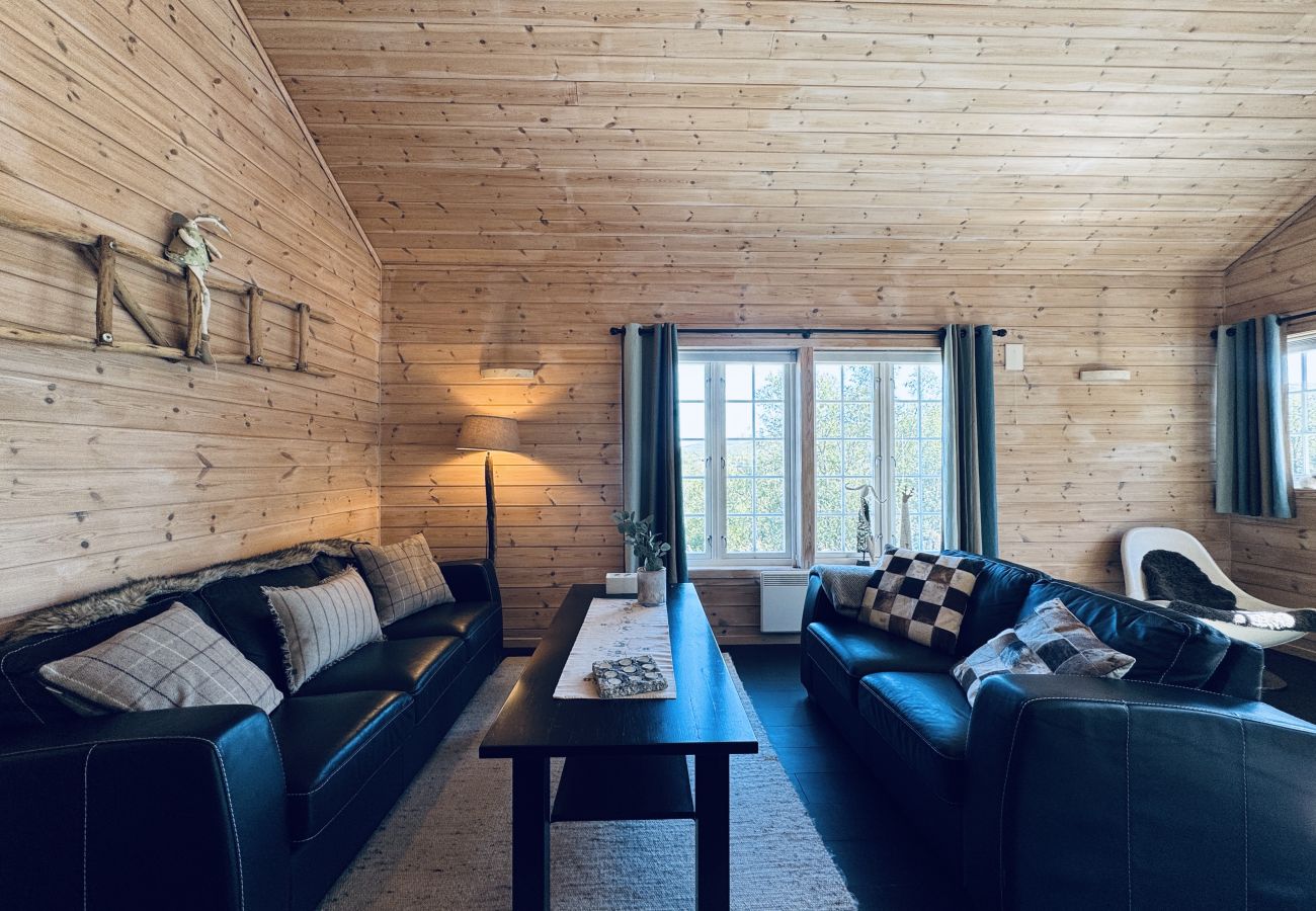 Hytte i Hol - Såballie - sjarmerende hytte, solrik beliggenhet.