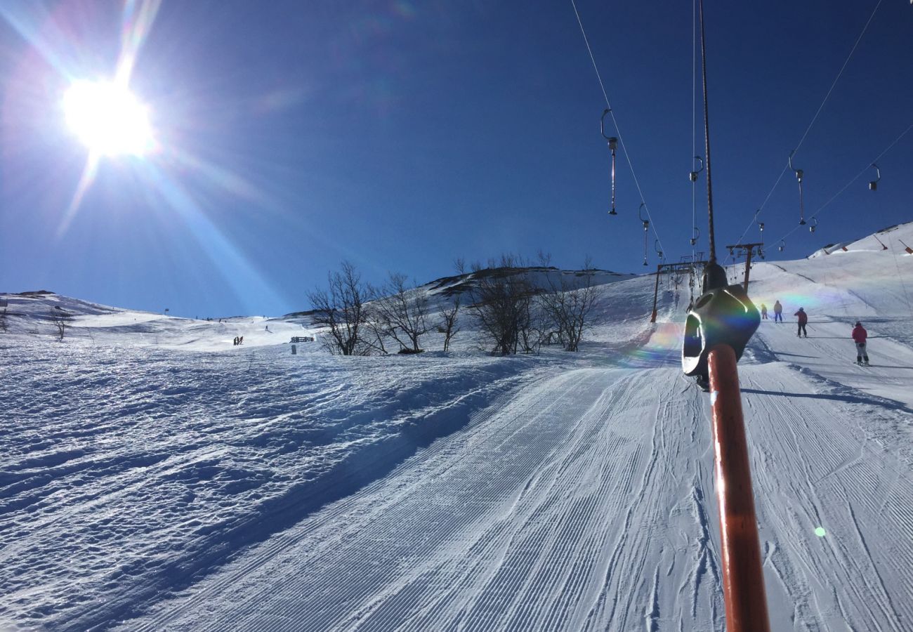 Leilighet i Hemsedal - Sjarmerende leilighet med terrasse og utsikt til fjell
